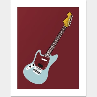 Electric guitar Posters and Art